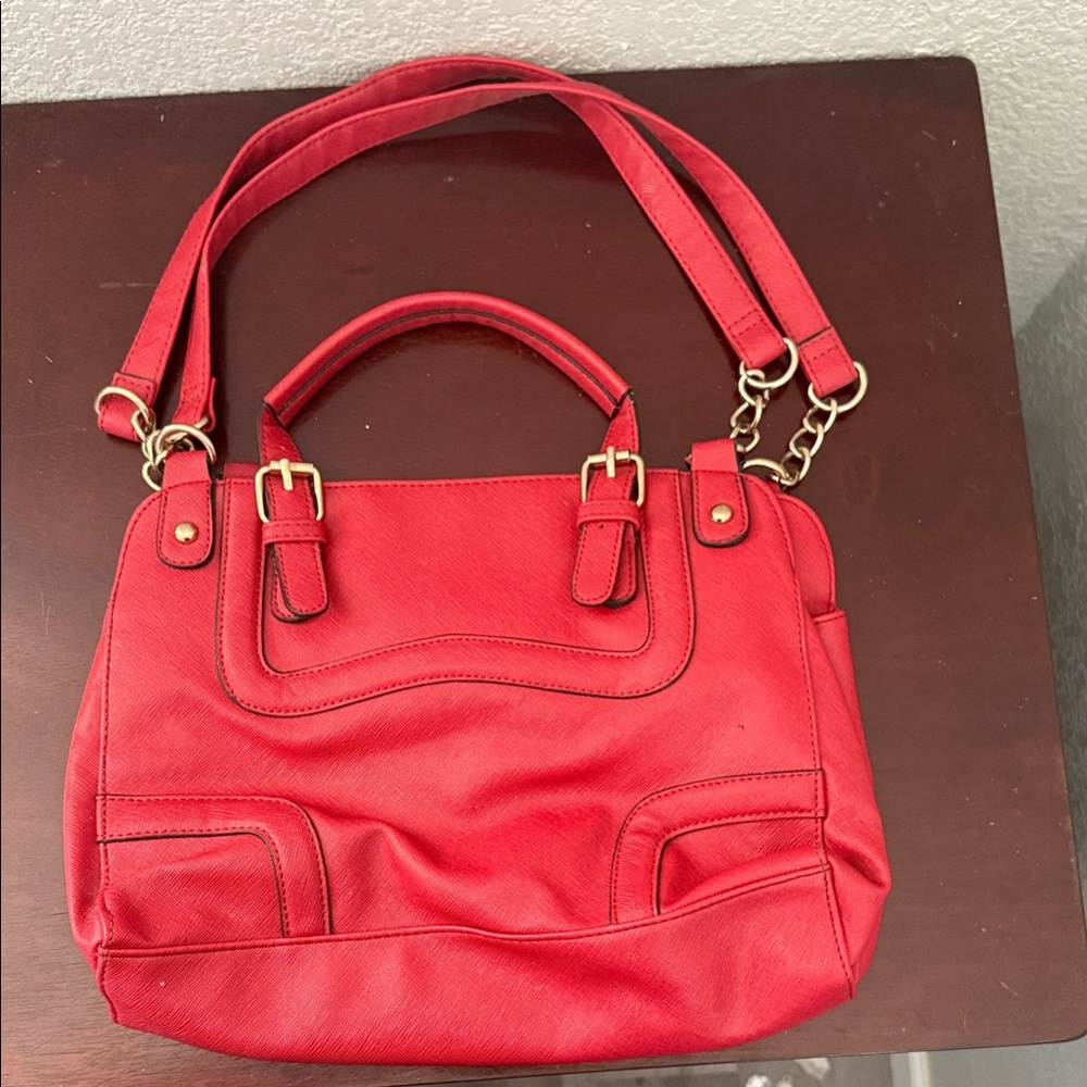 Stylish Red Handbag